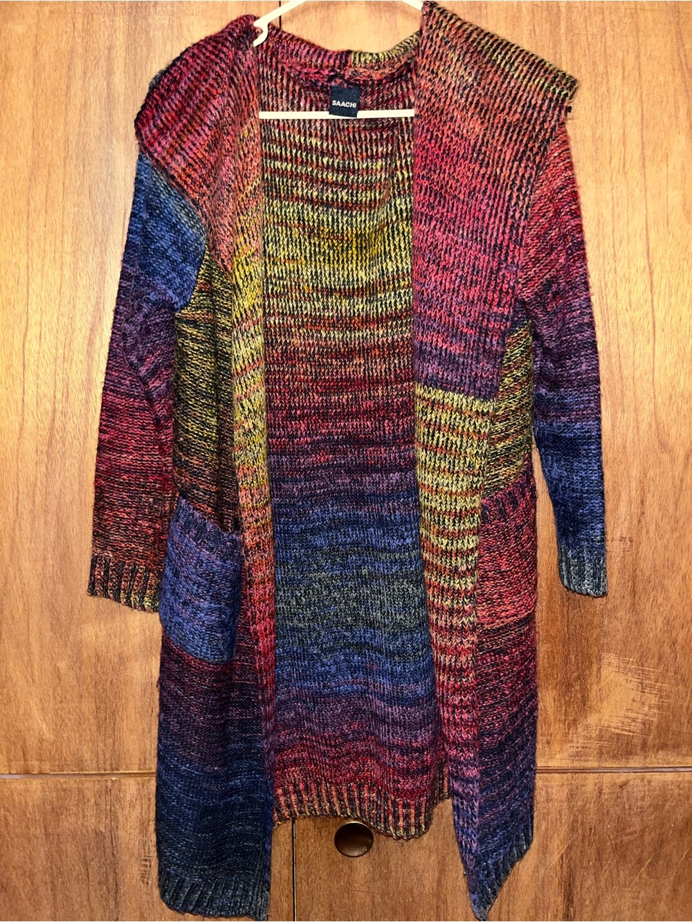 Women’s Saachi Rainbow Longline Cardigan